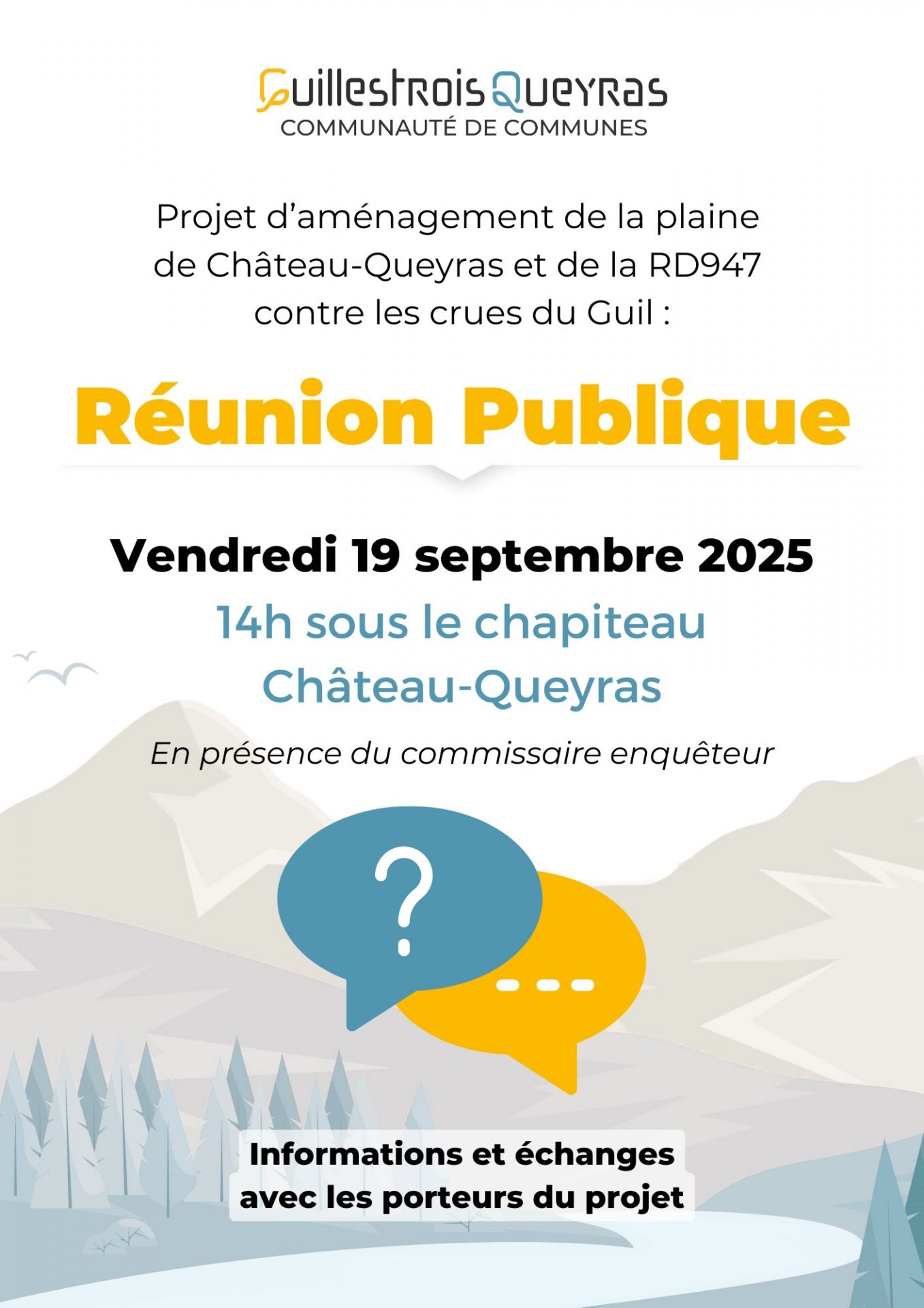 Projet GEMAPI Château-Queyras : une Réunion Publique pour mieux comprendre