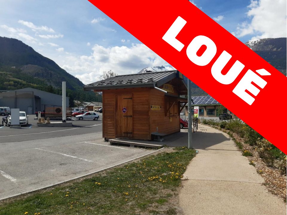 [LOCATION] Espace commercial nu – Guillestre